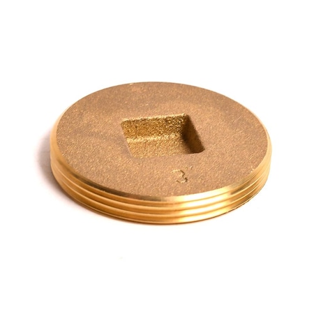 Thrifco Plumbing 3 Inch Square Head Countersunk Plug 6744300
